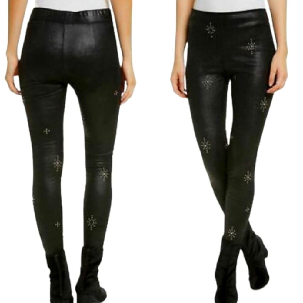 Free People Faux Suede Star Studded Leggings - Picture 7 of 7